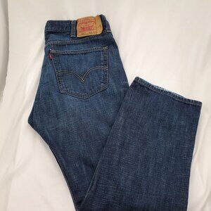 Vintage 501 buttonfly Levi's Classic deep Indigo blue 38x30